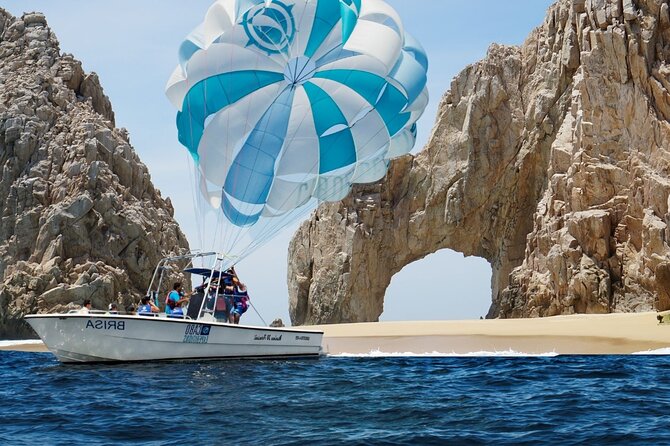 Parasailing Los Cabos Adventure - Where You Fly: Land’s End, Lover’s Beach, and the Arch