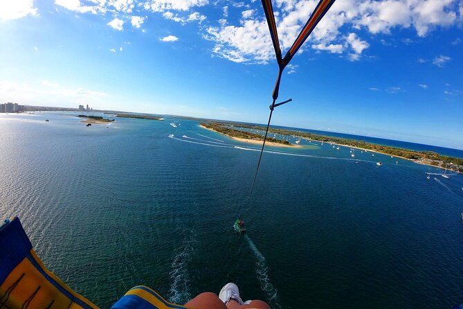 Parasailing on the Gold Coast, Fly solo, Tandem or Triple - Soar 350 Feet Above Surfers Paradise: The Real View You Came For