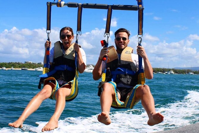 Parasailing on the Gold Coast, Fly solo, Tandem or Triple - Price and Value: Why $68.14 Can Still Feel Like a Deal