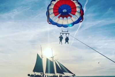 Parasailing over the Historic Key West Seaport - Sunset Watersports: The Meeting Point That Sets the Tone