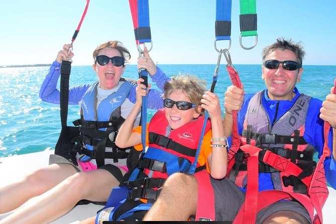 Parasailing over the Historic Key West Seaport - Key West Historic Seaport Views: What You’ll See From Above