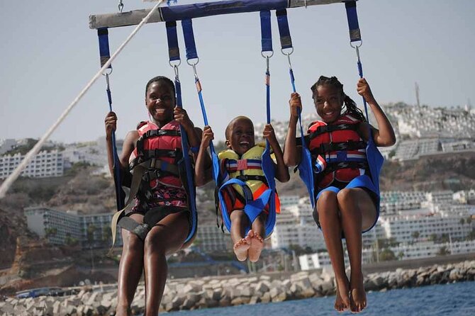 Parasailing Tours Puerto Rico - The Boat Transfer: Harnesses On, Then Off to the Parasailing Area