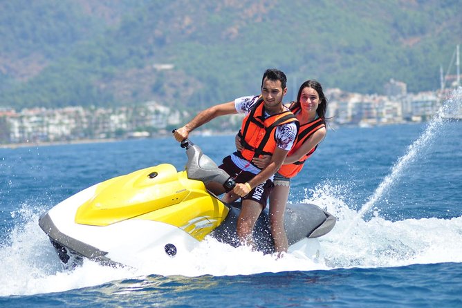 Parasailing Water Activity.. (Full Adrenaline) - Optional Add-Ons at the Beach: Jet Ski, Waterboard, Banane