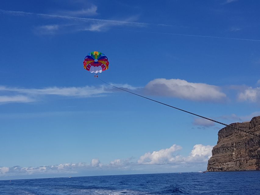 Puerto Rico de Gran Canaria : Parasailing - What Happens When You Come Down