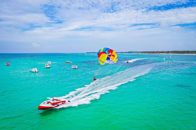 Punta Cana Party Cruise with Snorkeling, Hooka Diving and Parasailing - Drinks, fruit, and photos: what’s included and what costs extra