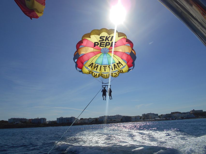 Santa Eulària des Riu: Parasailing Boat Cruise with Drinks - Price and value: what $88 includes, and what costs extra