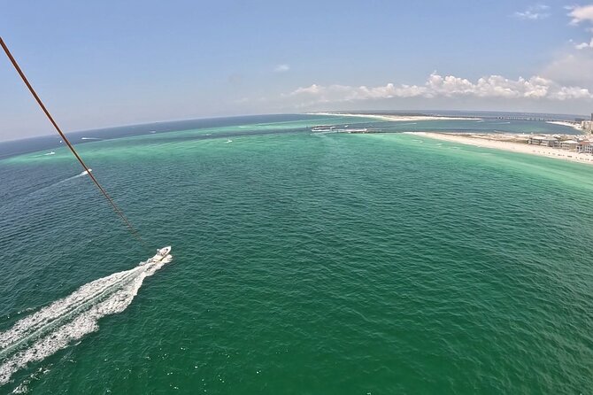 Sky High Parasailing From Marina Cafe - Destin Florida - Weather and water conditions: how your route can change