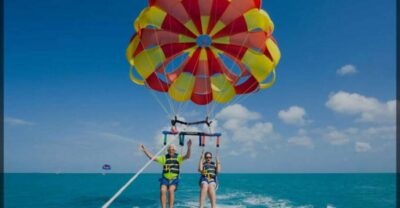 Speedboat,Parasailing, Snorkeling & Piece Of Paradise Island - The Speedboat Ride Across the Red Sea: Fast, Fun, and Sun-Forward