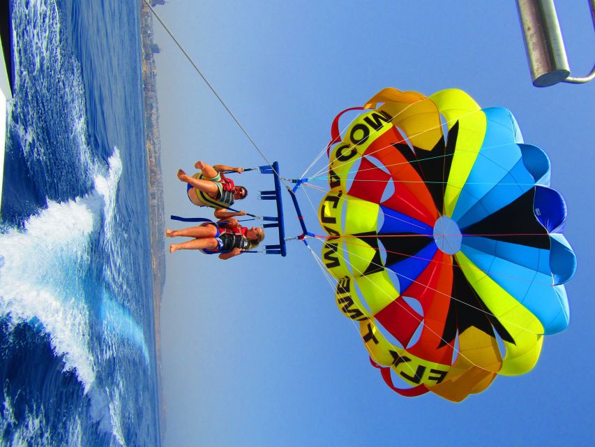 St. Julian's: Parasailing in Malta with Photos and Videos - Spinola Bay check-in: where the fun starts (and what to do first)