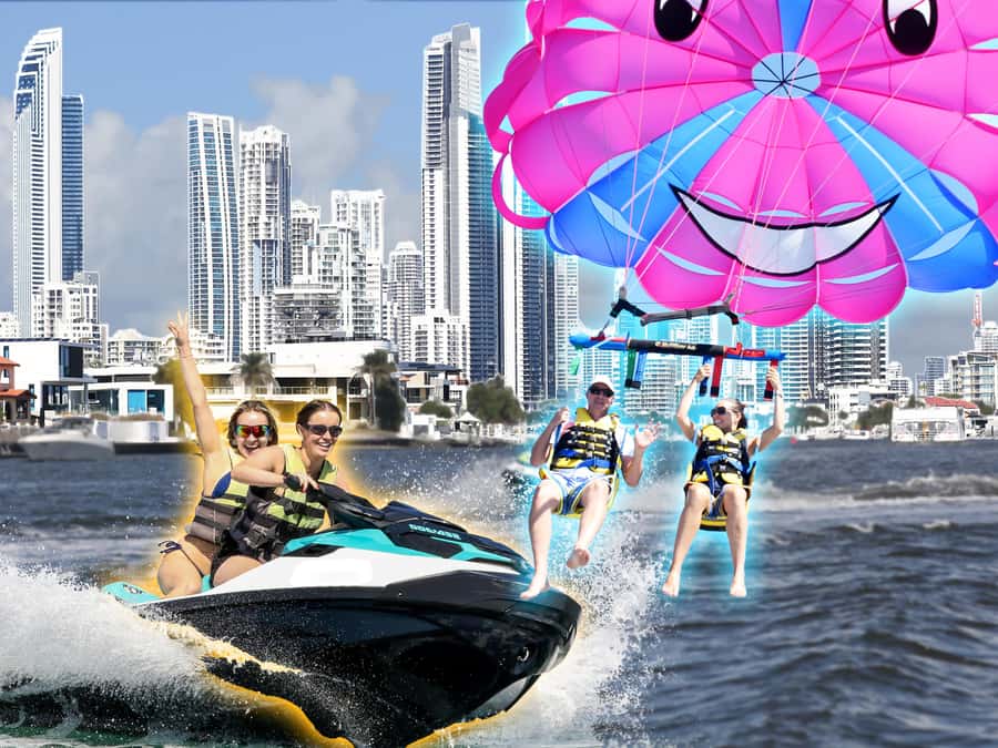 Surfers Paradise: Parasailing and Jet Ski Tour Package - Parasailing + jet ski over the Gold Coast: what this combo really delivers