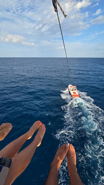 Torrevieja: parasailing experience - A calm option for nervous first-timers